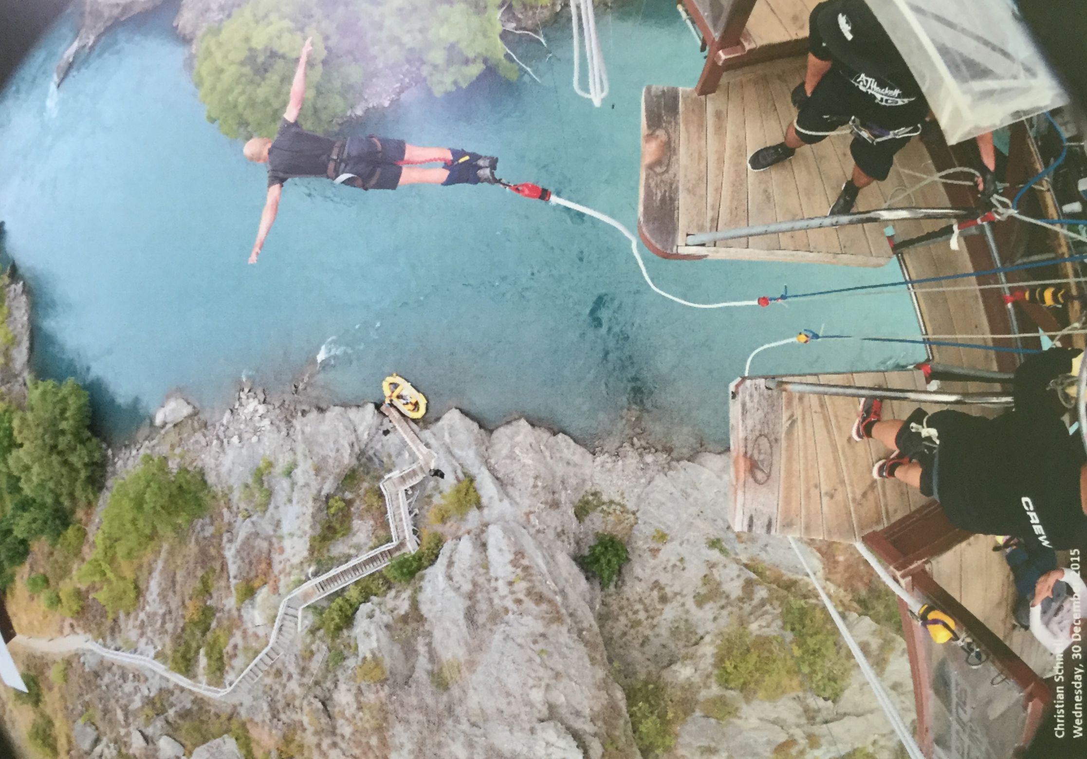 Der Sprung von der Brücke-Die Kawarau-Bridge